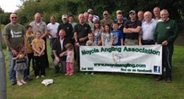Some of the anglers who turned up.